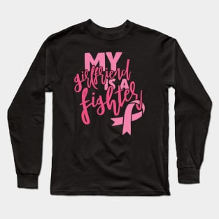 My girlfriend is a fighter Long Sleeve T-Shirt